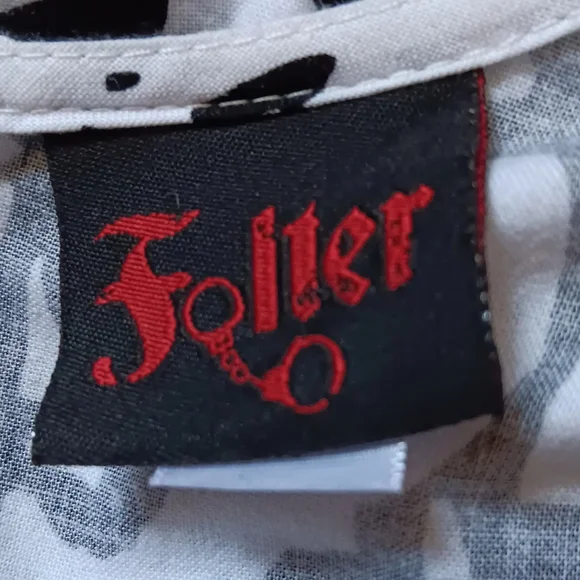 Modcloth Folter "Famous Faces" Black and White Pop Art Dress - Picture 8 of 11